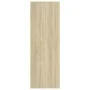 TV stand made of plywood in oak color, 30.5x30x90 cm by vidaXL, TV Furniture - Ref: Foro24-803350, Price: 48,25 €, Discount: %