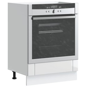 Armario de horno Lucca blanco brillante von , Küchenschränke - Ref: Foro24-853759, Preis: 70,59 €, Rabatt: %