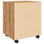 Archivador ruedas madera contrachapada roble artesanal von , Schränke und Lagerung - Ref: Foro24-856950, Preis: 60,98 €, Raba...