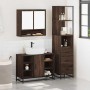 Set de muebles baño 3 pzas madera contrachapada roble marrón von , Badezimmermöbel - Ref: Foro24-3301184, Preis: 259,23 €, Ra...