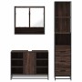 Set de muebles baño 3 pzas madera contrachapada roble marrón von , Badezimmermöbel - Ref: Foro24-3301184, Preis: 259,23 €, Ra...