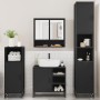 Juego de muebles de baño 4 pzas madera contrachapada negro von , Badezimmermöbel - Ref: Foro24-3301235, Preis: 381,98 €, Raba...