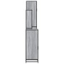 Set de muebles de baño 4 pzas madera contrachapada gris sonoma by , Bathroom furniture - Ref: Foro24-3301228, Price: 452,61 €...