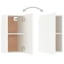 Mueble para TV de madera contrachapada blanco 30,5x30x60 cm de vidaXL, Muebles TV - Ref: Foro24-803326, Precio: 35,42 €, Desc...