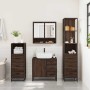 Set de muebles baño 4 pzas madera contrachapada roble marrón von , Badezimmermöbel - Ref: Foro24-3301289, Preis: 361,38 €, Ra...