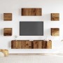 Mueble para TV de pared madera vieja 5 piezas von , TV-Möbel - Ref: Foro24-3329207, Preis: 202,34 €, Rabatt: %