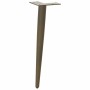 Patas para mesa de centro cónicas 4 uds acero natural 30-31cm by , Table legs - Ref: Foro24-4012511, Price: 37,84 €, Discount: %
