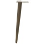 Patas para mesa de centro cónicas 4 uds acero natural 30-31cm by , Table legs - Ref: Foro24-4012511, Price: 37,84 €, Discount: %