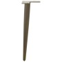 Patas para mesa de centro cónicas 4 uds acero natural 30-31cm by , Table legs - Ref: Foro24-4012511, Price: 37,84 €, Discount: %