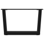 Patas para mesa de comedor forma V 2 uds negro 50x(30-31,3) cm de , Patas para mesas - Ref: Foro24-4012608, Precio: 54,05 €, ...