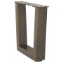 Patas para mesa de comedor en forma de V 2 uds acero natural by , Table legs - Ref: Foro24-4012603, Price: 45,65 €, Discount: %