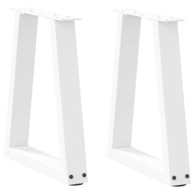 Patas para mesa de comedor en forma de V 2 uds blanco acero von , Tischbeine - Ref: Foro24-4012545, Preis: 61,33 €, Rabatt: %