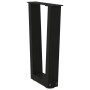 Patas para mesa de comedor en forma de V 2 uds acero negro von , Tischbeine - Ref: Foro24-4012620, Preis: 43,10 €, Rabatt: %