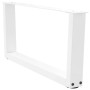 Patas para mesa de comedor forma V 2 uds blanco 70x(30-31,3) cm by , Table legs - Ref: Foro24-4012617, Price: 71,74 €, Discou...