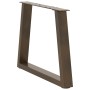 Patas para mesa de comedor forma de V 2 uds acero natural acero von , Tischbeine - Ref: Foro24-4012551, Preis: 63,02 €, Rabat...