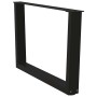 Patas para mesa de comedor forma V 2 uds negro 70x(42-43,3) cm von , Tischbeine - Ref: Foro24-4012636, Preis: 63,43 €, Rabatt: %