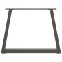 Patas para mesa de comedor en forma de V 2 uds antracita acero by , Table legs - Ref: Foro24-4012558, Price: 71,45 €, Discoun...