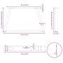 Patas para mesa de comedor en forma de V 2 uds antracita acero by , Table legs - Ref: Foro24-4012558, Price: 71,45 €, Discoun...
