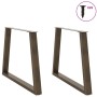 Patas para mesa de comedor en forma de V 2 uds acero natural von , Tischbeine - Ref: Foro24-4012579, Preis: 106,41 €, Rabatt: %
