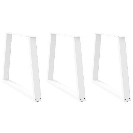Patas para mesa de comedor forma V 2 uds blanco 70x(72-73,3) cm by , Table legs - Ref: Foro24-4012585, Price: 139,79 €, Disco...