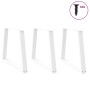 Patas para mesa de comedor forma V 2 uds blanco 70x(72-73,3) cm by , Table legs - Ref: Foro24-4012585, Price: 139,79 €, Disco...