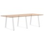 Patas para mesa de comedor forma V 2 uds blanco 70x(72-73,3) cm by , Table legs - Ref: Foro24-4012585, Price: 139,79 €, Disco...