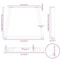 Patas para mesa de comedor forma V 2 uds blanco 70x(72-73,3) cm by , Table legs - Ref: Foro24-4012585, Price: 139,79 €, Disco...