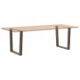 Patas para mesa de comedor en forma de V 2 uds acero natural by , Table legs - Ref: Foro24-4012655, Price: 105,62 €, Discount: %
