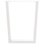 Patas para mesa de comedor en forma de V 2 uds acero blanco by , Table legs - Ref: Foro24-4012641, Price: 110,99 €, Discount: %
