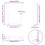 Patas para mesa de comedor en forma de V 2 uds acero blanco by , Table legs - Ref: Foro24-4012641, Price: 110,99 €, Discount: %