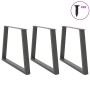 Patas para mesa comedor forma V 3uds antracita 100x(72-73,3) cm von , Tischbeine - Ref: Foro24-4012598, Preis: 162,78 €, Raba...