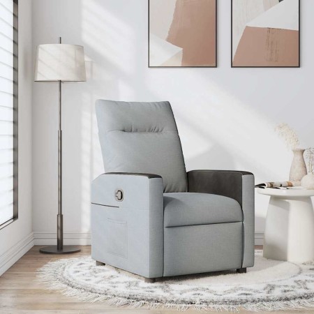 Sillón reclinable de tela gris claro von , Sessel - Ref: Foro24-4104825, Preis: 190,24 €, Rabatt: %