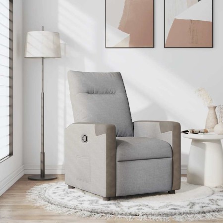Sillón reclinable de tela gris nube von , Sessel - Ref: Foro24-4104838, Preis: 187,34 €, Rabatt: %