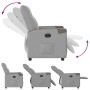 Sillón reclinable de tela gris nube von , Sessel - Ref: Foro24-4104838, Preis: 187,34 €, Rabatt: %