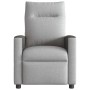 Sillón de masaje reclinable de tela gris nube by , Armchairs - Ref: Foro24-4104831, Price: 209,17 €, Discount: %
