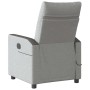 Sillón de masaje reclinable de tela gris nube by , Armchairs - Ref: Foro24-4104831, Price: 209,17 €, Discount: %
