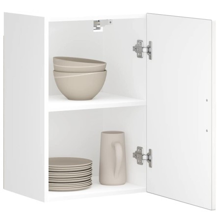 Armario de pared para cocina Porto madera de ingeniería blanca de , Armarios de cocina - Ref: Foro24-854027, Precio: 57,54 €,...