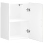 Armario de pared para cocina Porto madera de ingeniería blanca de , Armarios de cocina - Ref: Foro24-854027, Precio: 57,54 €,...