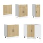 Mueble cocina Lucca roble sonoma 11 pzas madera contrachapada von , Küchenschränke - Ref: Foro24-3314894, Preis: 717,13 €, Ra...