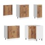 Mueble cocina Kalmar madera vieja 11 pzas madera contrachapada von , Küchenschränke - Ref: Foro24-3314889, Preis: 742,36 €, R...