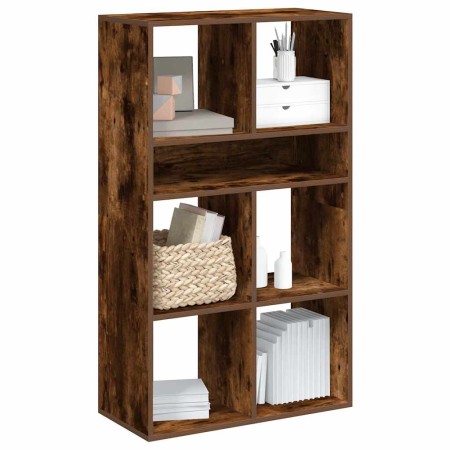 Estantería madera ingeniería color roble ahumado 66x31x112 cm von , Bücherregale und Regale - Ref: Foro24-860305, Preis: 76,7...