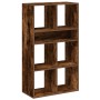 Estantería madera ingeniería color roble ahumado 66x31x112 cm von , Bücherregale und Regale - Ref: Foro24-860305, Preis: 76,7...
