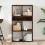 Estantería madera ingeniería color roble ahumado 66x31x112 cm von , Bücherregale und Regale - Ref: Foro24-860305, Preis: 76,7...