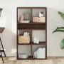 Estantería madera de ingeniería color marrón roble 66x31x112 cm by , Bookcases and shelves - Ref: Foro24-860307, Price: 78,88...
