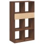 Estantería madera de ingeniería color marrón roble 66x31x112 cm by , Bookcases and shelves - Ref: Foro24-860307, Price: 78,88...