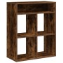 Estantería madera ingeniería color roble ahumado 66x31x80 cm von , Bücherregale und Regale - Ref: Foro24-860296, Preis: 70,42...