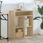 Estantería madera ingeniería color roble 66x31x80 cm by , Bookcases and shelves - Ref: Foro24-860294, Price: 58,87 €, Discoun...