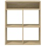 Estantería madera ingeniería color roble 66x31x80 cm by , Bookcases and shelves - Ref: Foro24-860294, Price: 58,87 €, Discoun...
