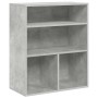 Estantería madera contrachapada gris hormigón 60x30x71,5 cm by , Bookcases and shelves - Ref: Foro24-860313, Price: 50,35 €, ...