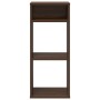Estantería madera ingeniería roble marrón 34x31x80 cm de , Librerías y estanterías - Ref: Foro24-860280, Precio: 46,31 €